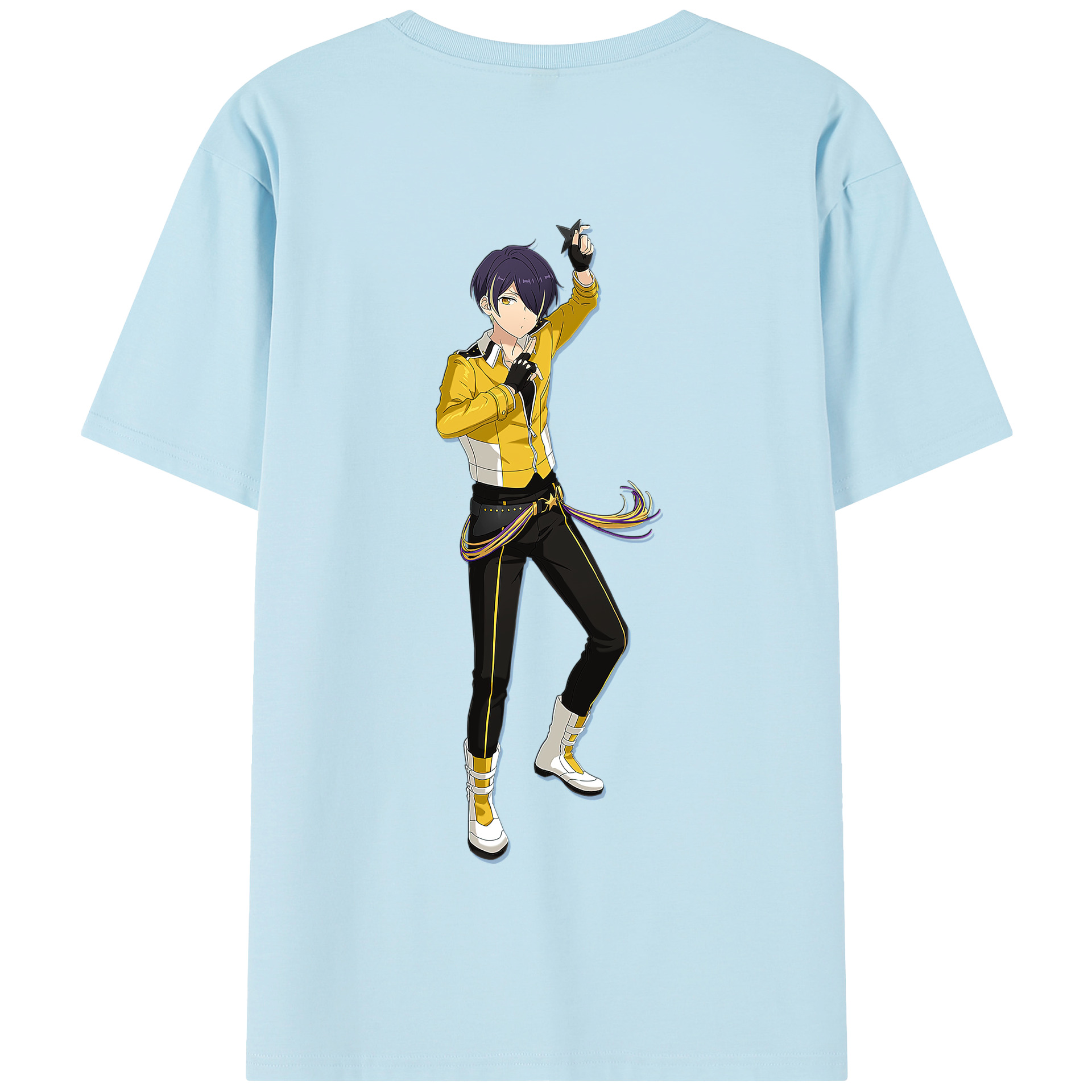 （画像用） あんさんぶるスターズ! Ensemble Stars 綿100％半袖Tシャツ（背面プリント）